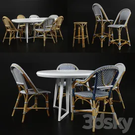 Bar counter dinning chair tables